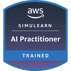 AWS SimuLearn: AI Practitioner badge